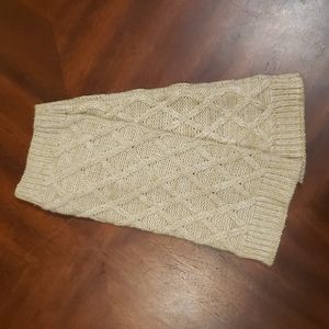 Oatmeal leg warmers  - OS